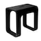 Alfi Brand Black Matte Solid Surface Resin Bathroom / Shower Stool ABST99BM - alternate 1